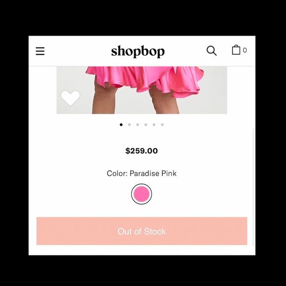 7 of all Mankind  Wrap Dress in Paradise Pink. - Picture 7 of 10